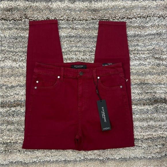 Liverpool Mid Rise Skinny Jeans Sz 8/29 Petite NWT | Liverpool Skinny Jeans NEW* - Picture 2 of 12